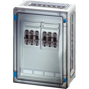 Hensel - Sicherungslasttrennschalter mit Gehäuse Lasttrenngehäuse FP 4212 2xNH 00C,3p 125A