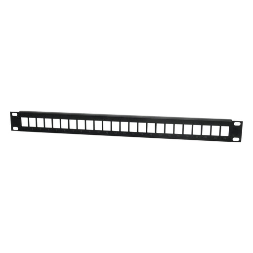Televes - Patchpanel Kupfer 19" Frontblende UFB24RJ 1U 24 RJ45