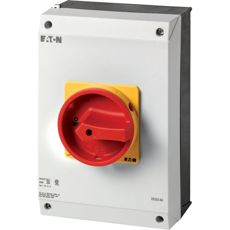 Eaton - Lasttrennschalter Hauptschalter 3polig 63A P3-63/I4/SVB-NA Aufbau Not-Aus