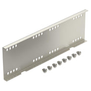 OBO Bettermann - Verbinder für Kabeltragsystem Längsverbinder WRVL 160 A2 Weitspannsystem − 2 Stück