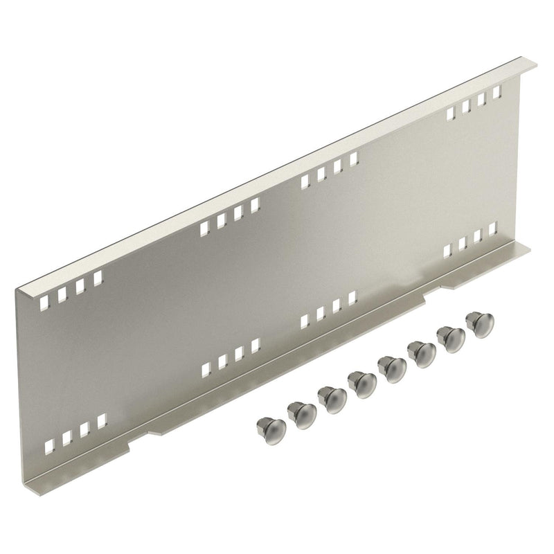 OBO Bettermann - Verbinder für Kabeltragsystem Längsverbinder WRVL 160 A2 Weitspannsystem − 2 Stück
