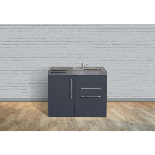 Stengel - Mini-Küche Miniküche Premiumline MPGSSG110GSGKFliBre Schiefergrau