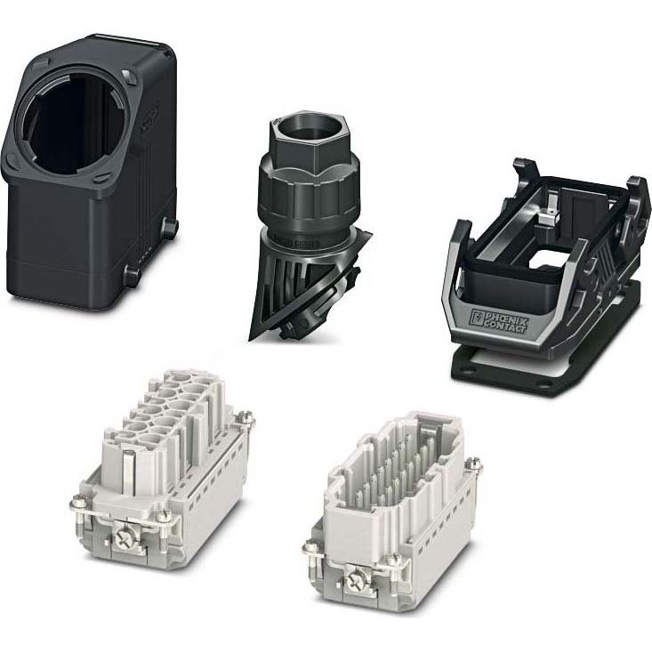 Phoenix Contact - Rechtecksteckverbinder, Set (Industriesteckverbinder) Steckverbinder-Set HCEVOB16PTB #1407712