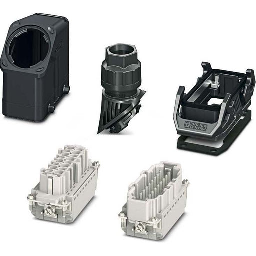 Phoenix Contact - Rechtecksteckverbinder, Set (Industriesteckverbinder) Steckverbinder-Set HCEVOB16PTB #1407712