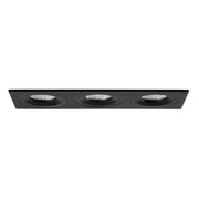 Brumberg Leuchten - Downlight/Strahler/Flutlicht Einbaumodul rechteckig 45027180 3-fach