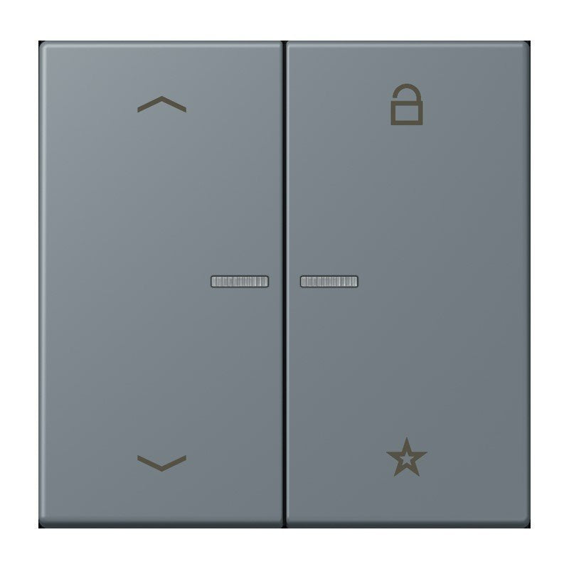 Jung - Bedienelement intelligent eNet Taster Universal 1f. FM LC 1701 P 251