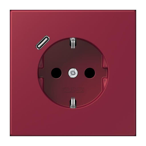 Jung - Steckdose SCHUKO Steckdose LC 1520-18C 255 le rubis (4320M)