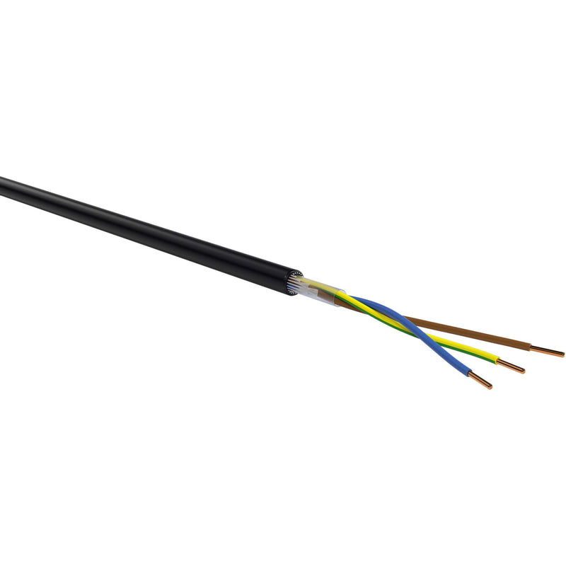 Klimaprime - Energiekabel >= 1 kV, für feste Verlegung (N)YZG2Y-J 3x2,5RE Ri.100 (N)YZG2Y-J 3x2,5RE Starkstrom-Luftkabel − 100 Meter