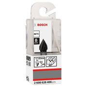 Bosch - Fräser PRO V-Nutfräser, 60° 2608628406 x 11, Schaft 8 mm