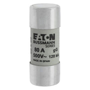 Eaton - Zylindrische Sicherung Sicherungseinsatz Nieders. CYLINDRICA#C22G80 80A AC 500V 120kA − 10 Stück