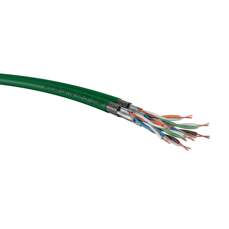 Acome - Daten- und Kommunikationskabel ACOLAN 1500 SFD-S 7A grün R8486A-B2ca-T500 FIREPROTECT+2x4P − 2000 Meter