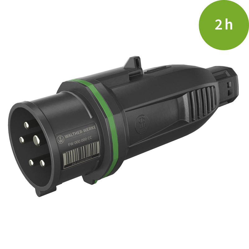 Walther Werke - CEE-Stecker (IEC 60309) CEE NEO Stecker FW210502CC 16A 5P 2h IP54 − 5 Stück