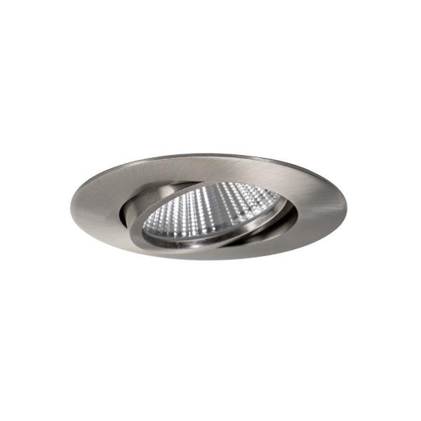 Brumberg Leuchten - Downlight/Strahler/Flutlicht LED-Einbaustrahler 350 mA 12494153 3000K, rund, ni-mt