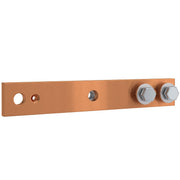 ABN - Sammelschienenklemme CU-Schiene FB1 40x10mm ABNPC33141 waagrecht gelocht − 10 Stück