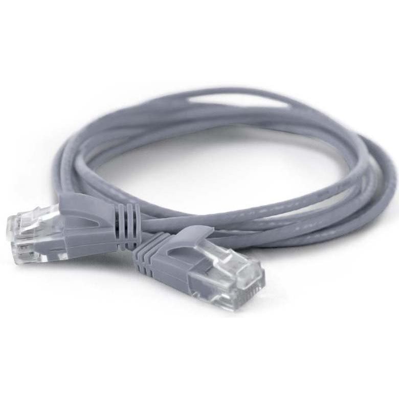 Wantec - Patchkabel Kupfer UTP-Patchkabel Cat.6A gr 7295 gr 0,1m 0,1m RJ45 2,8mm
