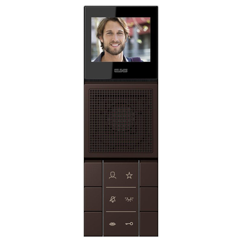 Jung - Innenstation für Türkommunikation SIB Video-Innenstation SI VI LC 627 252 LS 4320J