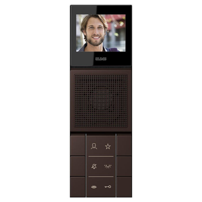 Jung - Innenstation für Türkommunikation SIB Video-Innenstation SI VI LC 627 252 LS 4320J  − 1 Stück
