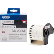 Brother - Schriftband Etiketten 62mm DK-22251 weiß L=15,24m