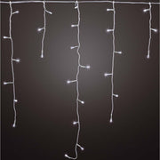 Hellum - Festbeleuchtung LED-Eislichtvorhang 180flg 565171 LEDs ww
