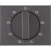 Berker - Abdeckung/Bedienelement für Installationsschalterprogramme Zentralstück 16357106 Regulierknopf