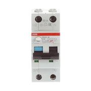 ABB Stotz S&J - Kombination FI-Schalter/Leitungsschutzschalter FI/LS-Schalter DS201MA-C16/0,03 10kA, 1p+N