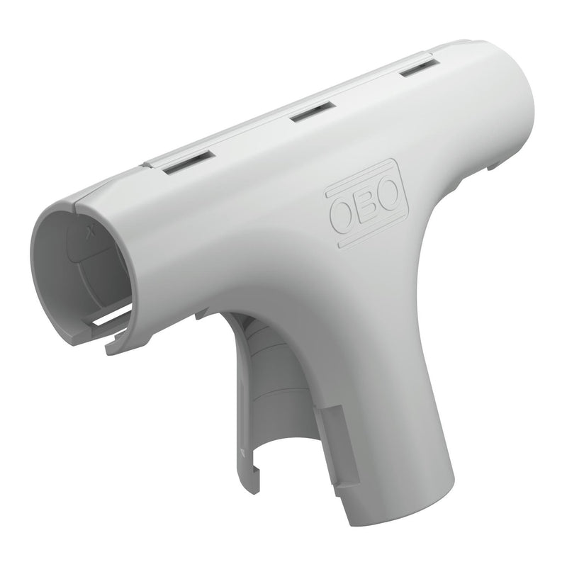 OBO Bettermann - T-Stück/Kreuzstück für Installationsrohr Quick-Pipe-T-Stück 3000 TMS M20 LGR − 5 Stück