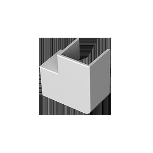 Unex - Flachwinkel für Leitungführungskanal Flachwinkel lgr 73233-04 RAL7035 60x110 U24X − 6 Stück by Unex
