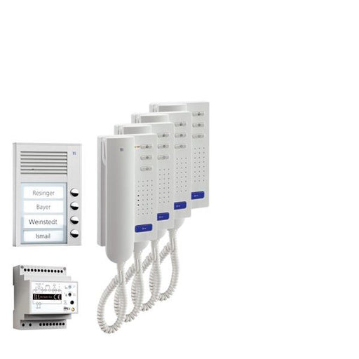 TCS Tür Control - Türsprech-Set Paketlösung PPA04-EN/02 AP 4WE − 1 Stück