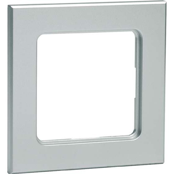 Peha - Abdeckrahmen Rahmen 1-fach alu lack D 20.571.70 T waage/senkrecht