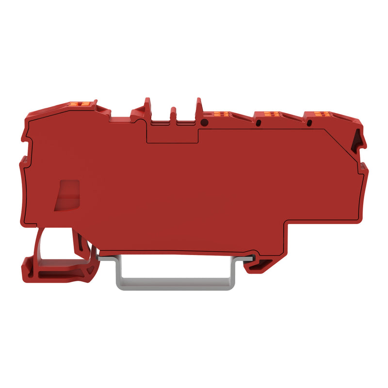WAGO - Durchgangs-Reihenklemme Verteilerklemme 2206-8033 1x6qmm/6x1,5qmm, rt − 12 Stück