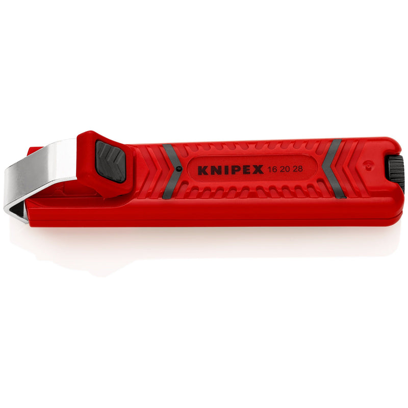 Knipex - Abisolier-/Abmantelwerkzeug Abmantelungswerkzeug 16 20 28 SB schlagfest, 130mm