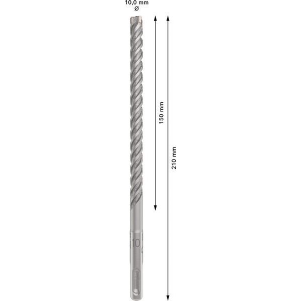 Bosch - Bohrer PRO SDS plus-5X 2608833799 Hammerbohrer 10 x