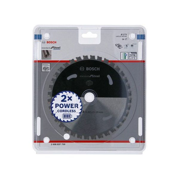 Bosch - Kreissägeblatt PRO Steel cordless 2608837750 Kreissägeblatt 173 x