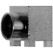 Telegärtner - Koax-Steckverbinder MMCX-Winkelbuchse 50Ohm 100025107 f.LPT SMT 3-beinig − 5 Stück