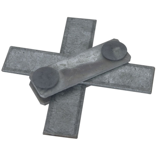 DEHN - Verbinder für Blitzschutz SVP-Klemme St/tZn SVK FL30 STTZN f. Fl 30/Fl 30mm