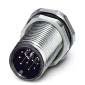 Phoenix Contact - Rundsteckverbinder, feldkonfektionierbar (Industriesteckverbinder) Einbausteckverbinder SACC-DSI-M12#1553488 − 20 Stück