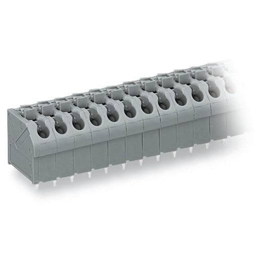 WAGO - Leiterplattenklemme 250-502/000-012 Drücker,1,5mm²,or − 100 Stück