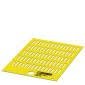 Phoenix Contact - Kabelmarkierungssystem Kabelmarker US-WMT (18X4) YE gelb, 18x4mm − 10 Stück