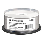 Verbatim - Speichermedium digital BD-R 25GB/1-6x 43738 (VE25) Cakebox (25 Disc)