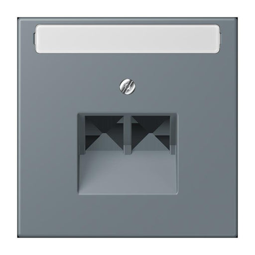 Jung - Einsatz/Abdeckung für Kommunikationstechnik Abdeckung für IAE/UAE LC 969-2 NAUA 251 gris 59 (4320H)