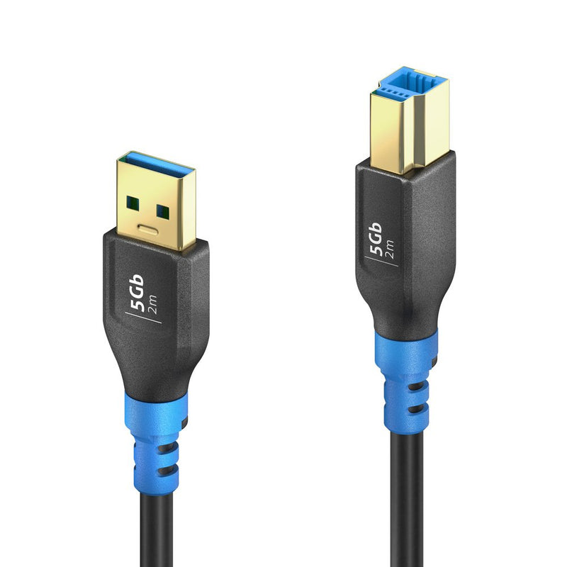 PureLink - PC-Kabel USB-A>B Kabel 2m FI-U300-020 FlexInstall