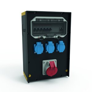 Bals Elektrotech - CEE-Steckdosen-Kombination (IEC 60309) CEE-Steckdosen-Kombination 5401888