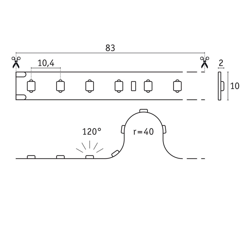Paulmann - Lichtschlauch/-band LED-Strip 784.50