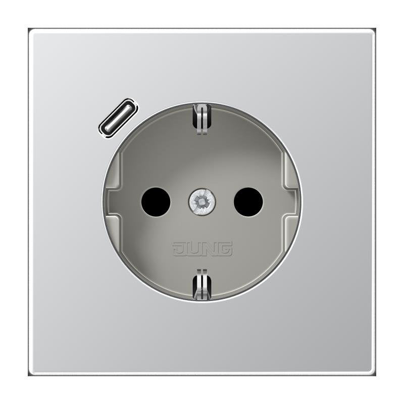 Jung - Steckdose SCHUKO Steckdose 16 A 250V AL 1520-18 C m. Berührungsschutz