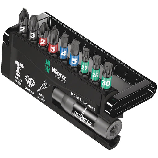Wera - Bit-Set Bit-Sortiment 057680 10-tlg