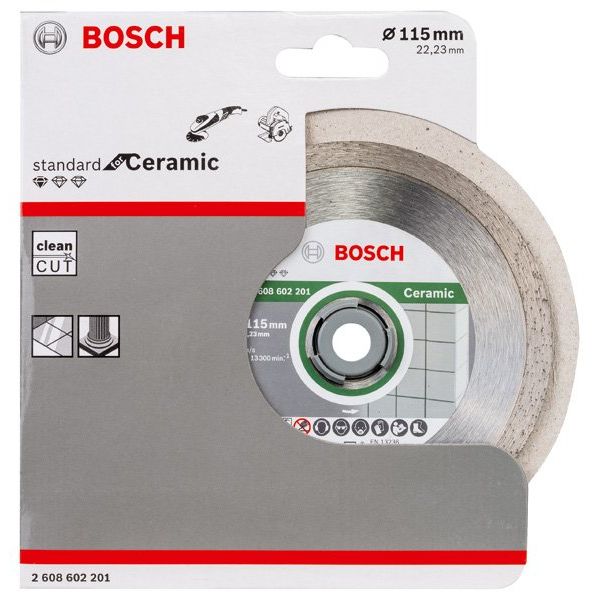 Bosch - Trenn-/Schleifscheibe Diamanttrennscheibe 2608602201 Standard for Ceramic