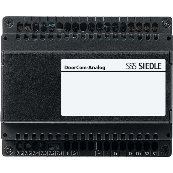 Siedle&amp;Söhne - Zusatzgerät für Türkommunikation Doorcom-Analog DCA 612-0 f.1+n System  − 1 Stück
