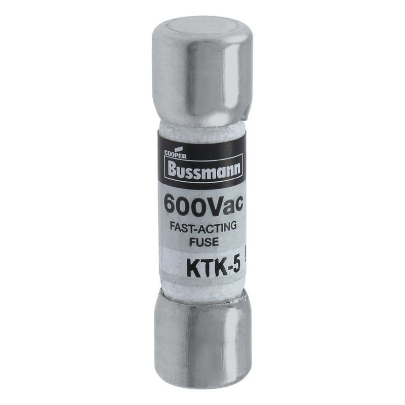 Eaton - HRC-Sicherung Sicherungseinsatz KTK-5 5 A, AC 600 V − 10 Stück