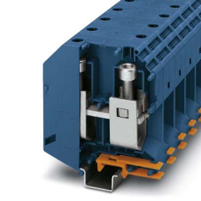 Phoenix Contact - Durchgangs-Reihenklemme Hochstromklemme UKH 150 1500V BU − 3 Stück