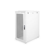 DIGITUS - Netzwerk-/Serverschrank Servers. 26HE 126x60x100cm DN-19 SRV-26U-1 RAL 7035 perf.Tür